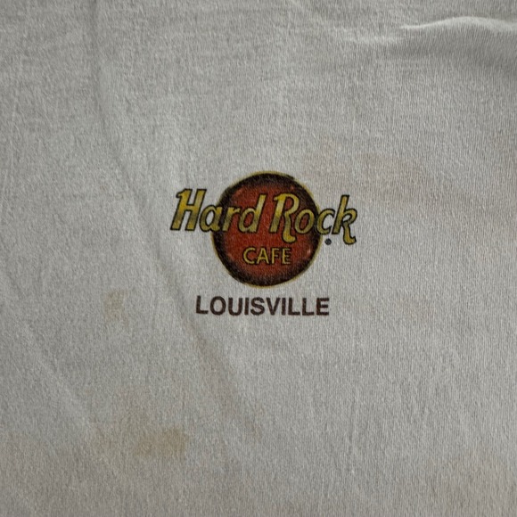 Hard Rock Cafe Louisville T-Shirt XX-Large HRC Built On Rock n‎ Roll - Picture 3 of 16